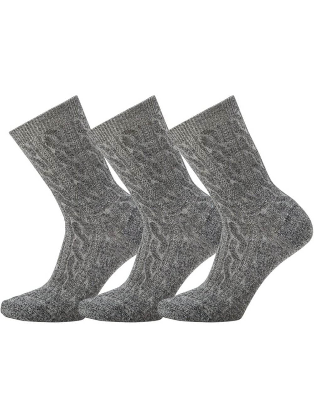 Cozy Everyday Cable Crew Socks for Men & Women | Warm, Stylish, Comfortable
